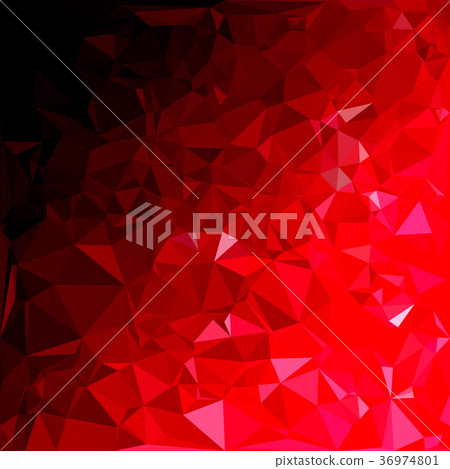 Red Polygonal Mosaic Background, Creative Design - Stock Illustration ...
