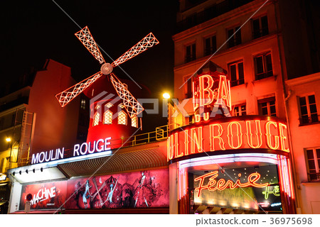 France Paris Moulin Rouge 36975698