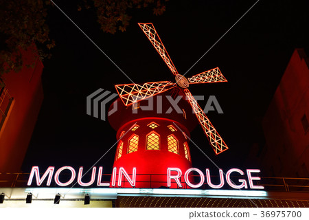 法國巴黎紅磨坊 36975700
