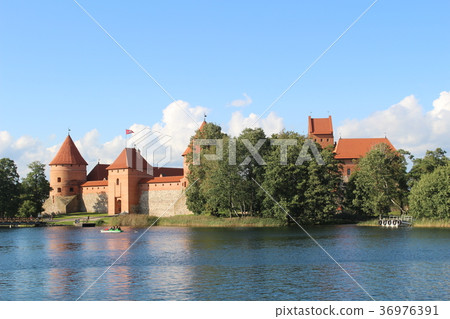 特拉凱城堡老城堡立陶宛歐洲 36976391