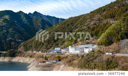 Central area of Okawa-mura, Tosa-gun, Kochi Prefecture 36977240