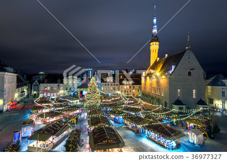 Christmas Market in Tallinn, Estonia Christmas Market in Tallinn, Estonia 36977327
