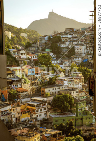 Favela in Rio de Janeiro, Brazil Favela in Rio de Janeiro, Brazil 36977753