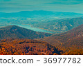 Autumn forest view in mountain, forest landscape 36977782