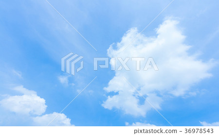 soft blue sky with White cloud soft blue sky with White cloud 36978543