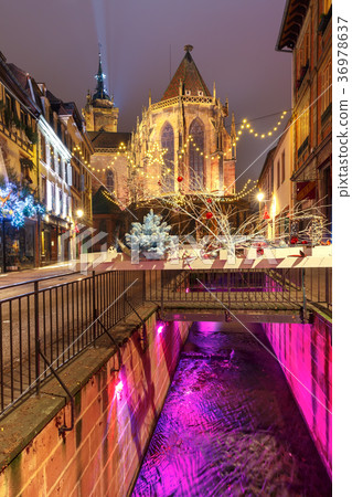 Christmas Saint Martin Church in Colmar, France 36978637