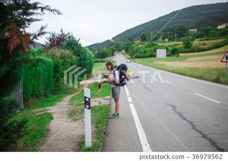 Girl trekker in campaign 36979562