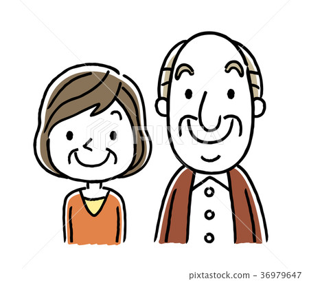 Senior couple 36979647