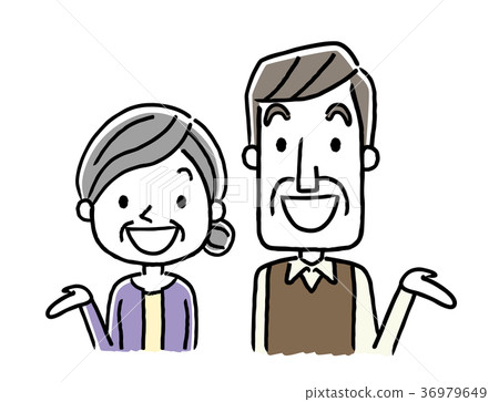 Senior couple: introduction, guidance, explanation 36979649