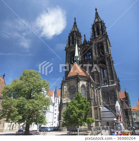 Meissen cathedral in Meissen, Germany Meissen cathedral in Meissen, Germany 36980204