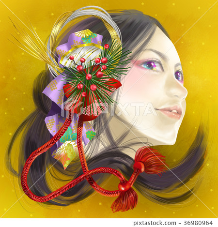 New year's card 36980964