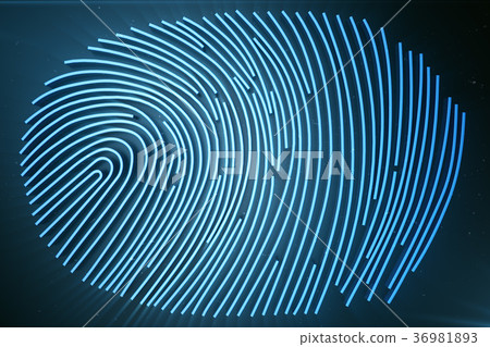 Fingerprint Scanning Identification System 36981893