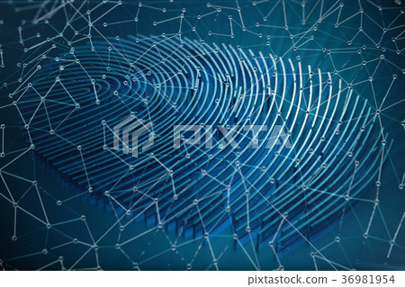 Fingerprint Scanning Identification System 36981954
