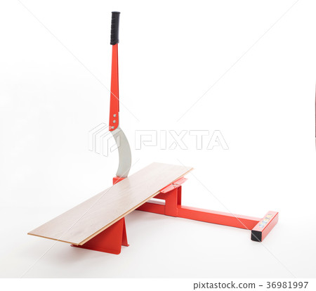 Red tool for cutting laminate 36981997