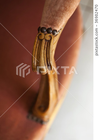 Close up of an armrest Close up of an armrest 36982470
