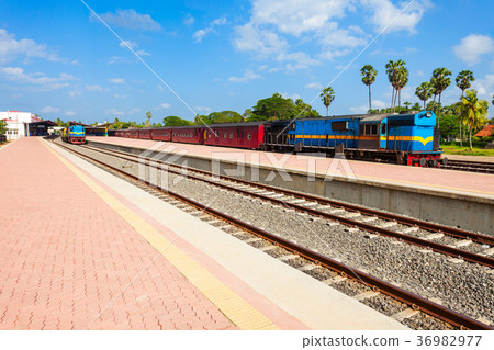The Jaffna railway station 36982977