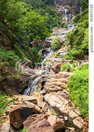 Ravana Falls near Ella 36983586