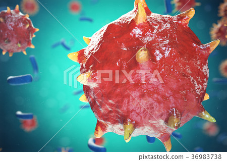 Viral hepatitis infection causing chronic liver Viral hepatitis infection causing chronic liver 36983738