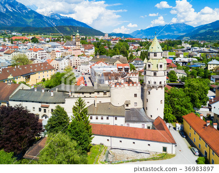 Hall Tirol aerial view 36983897