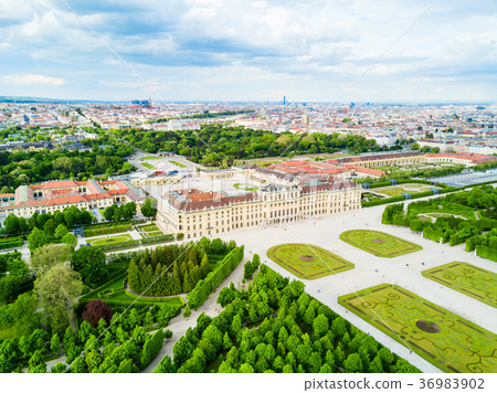Schonbrunn Palace aerial, Vienna 36983902