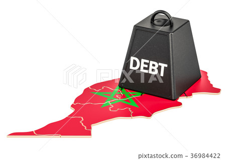 Moroccan national debt or budget deficit 36984422
