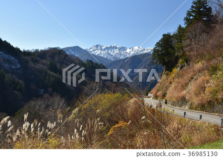 Hakusan Shirakawago White Road Autumn Hakusan Hakusan Shirakawago White Road Autumn Hakusan 36985130