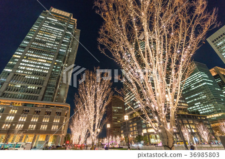 Tokyo Michi Terrace 2017 Tokyo Station Christmas light up 36985803