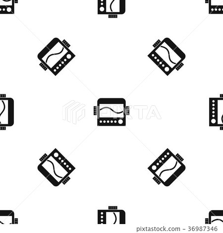 Chemical device pattern seamless black Chemical device pattern seamless black 36987346