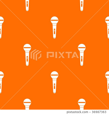 Microphone pattern seamless Microphone pattern seamless 36987363