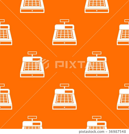 Cash register pattern seamless Cash register pattern seamless 36987548