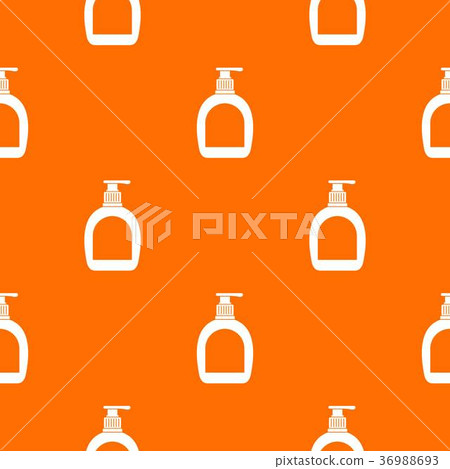 Bottle with liquid soap pattern seamless Bottle with liquid soap pattern seamless 36988693