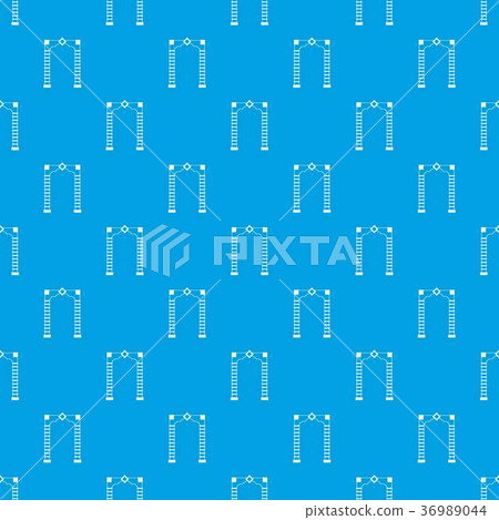 Arch pattern seamless blue Arch pattern seamless blue 36989044