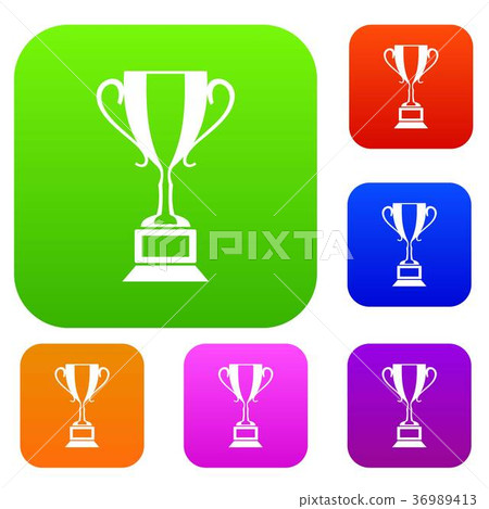 Trophy cup set collection Trophy cup set collection 36989413
