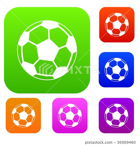 Soccer ball set collection Soccer ball set collection 36989460