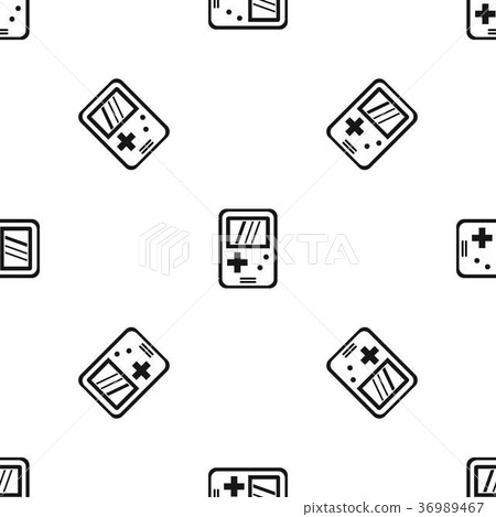 Tetris pattern seamless black Tetris pattern seamless black 36989467