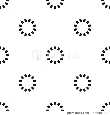 Sign download online pattern seamless black 36990125