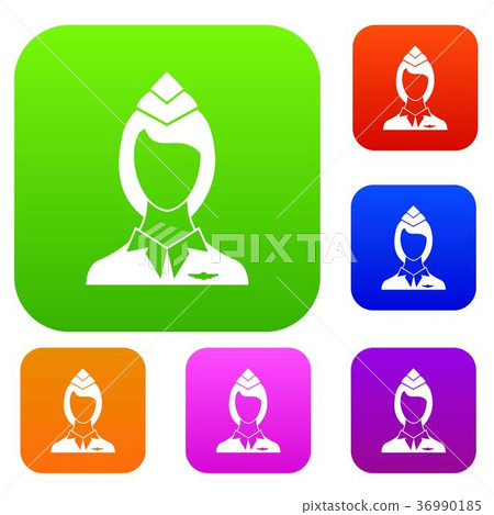 Stewardess set collection 36990185