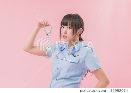 女警察cosplay手銬 36992014
