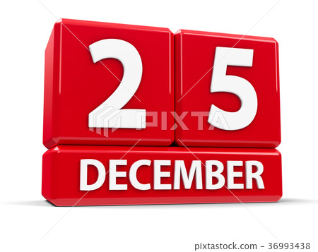 Cubes 25th December 36993438