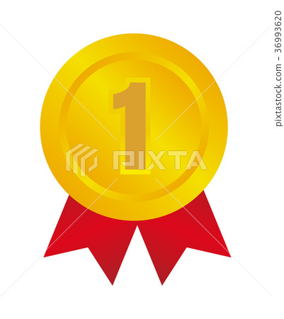 Ranking Medal Icon Set (1st / Gold / Gold) Ranking Medal Icon Set (1st / Gold / Gold) 36993620