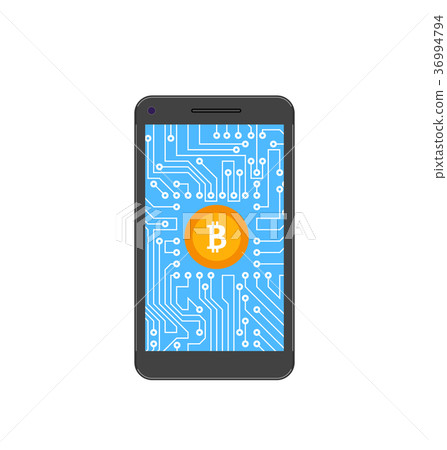 Bitcoin, Crypto Currency, Concept of Mining 36994794