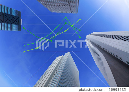 Tokyo Skyscraper Graph Business Tokyo Skyscraper Graph Business 36995385