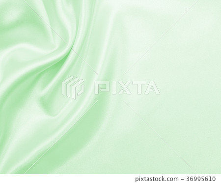 Smooth elegant green silk or satin luxury cloth 36995610