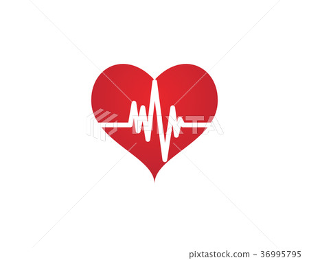 Art design heartbeat pulse Art design heartbeat pulse 36995795