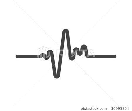 Art design heartbeat pulse Art design heartbeat pulse 36995804