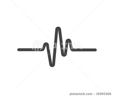 Art design heartbeat pulse Art design heartbeat pulse 36995806