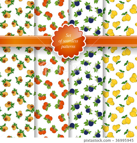 Seamless Pattern with Fruit Background Seamless Pattern with Fruit Background 36995945