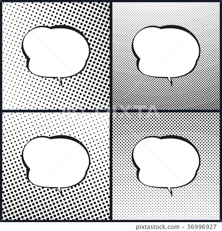 Set of Speech Bubble, Pop Art 36996927