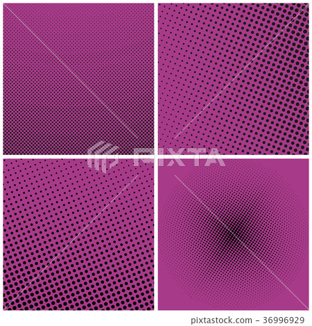Set of Pink Retro Style Pop Art Set of Pink Retro Style Pop Art 36996929