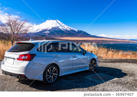 《Yamanashi Prefecture》Drive image, Lake Yamanaka Panorama stand 《Yamanashi Prefecture》Drive image, Lake Yamanaka Panorama stand 36997407